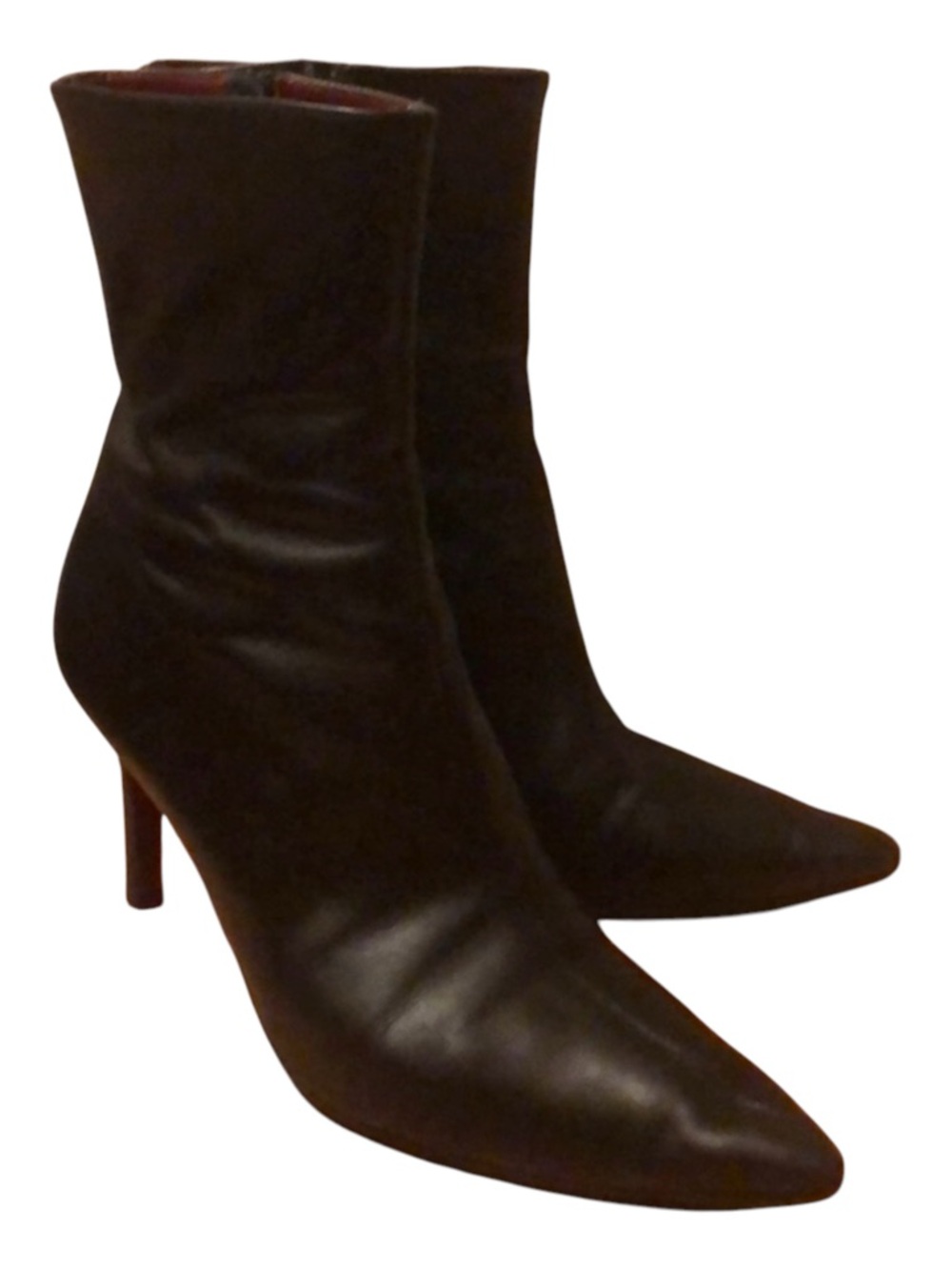 Gorgeous Black High Heeled Booties — Like New!